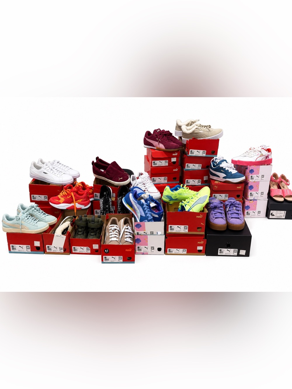Puma Mixed Color Kids Sneakers Assortment